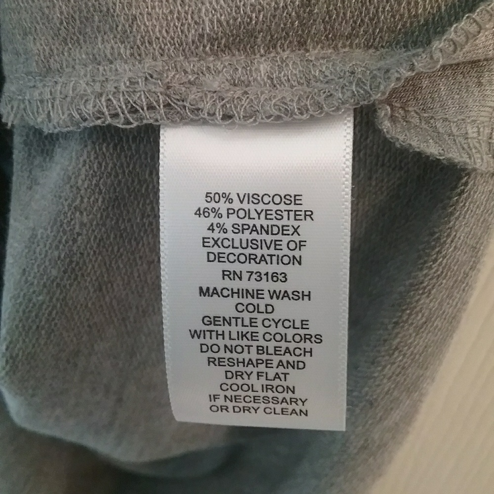 NWT LaceUp Sleeve GreyKnit Dress M FirmPrice*Last1 - Picture 3 of 3